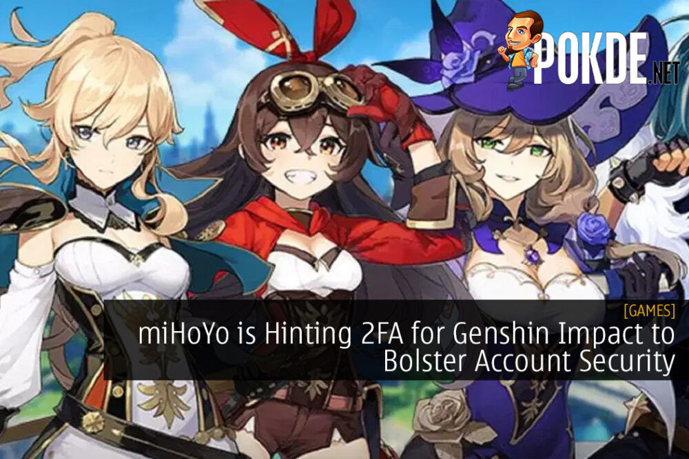 miHoYo is Hinting 2FA for Genshin Impact to Bolster Account Security