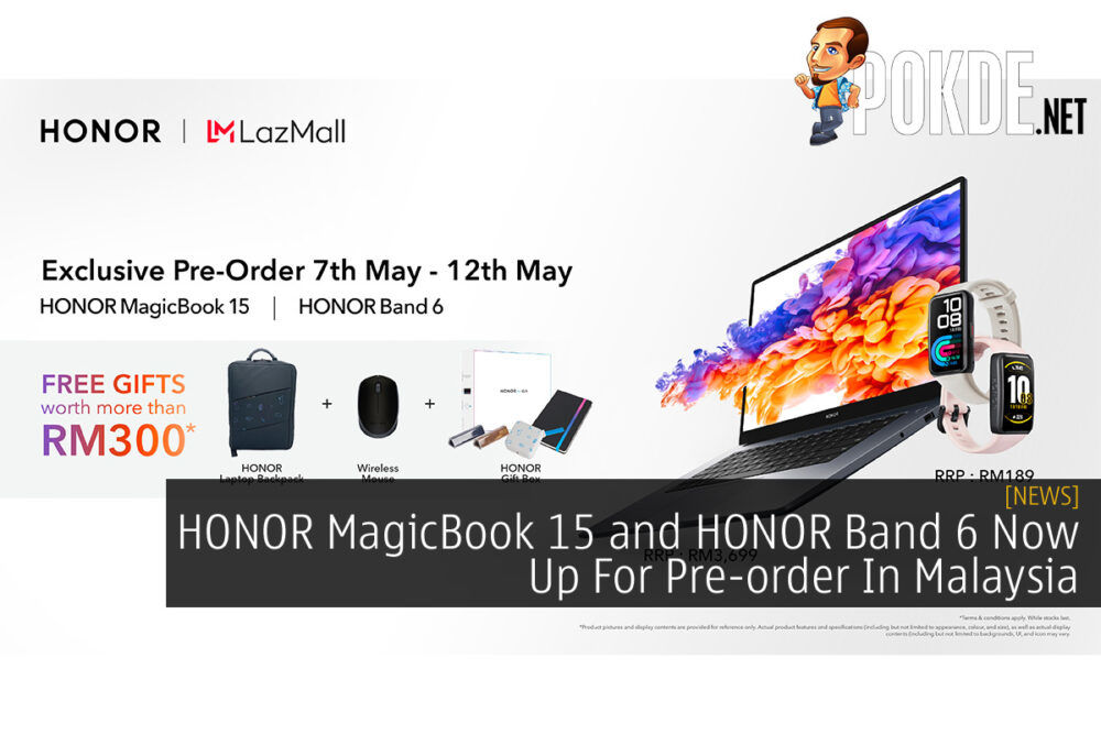 HONOR MagicBook 15 and HONOR Band 6 Now Up For Pre-order In Malaysia 23