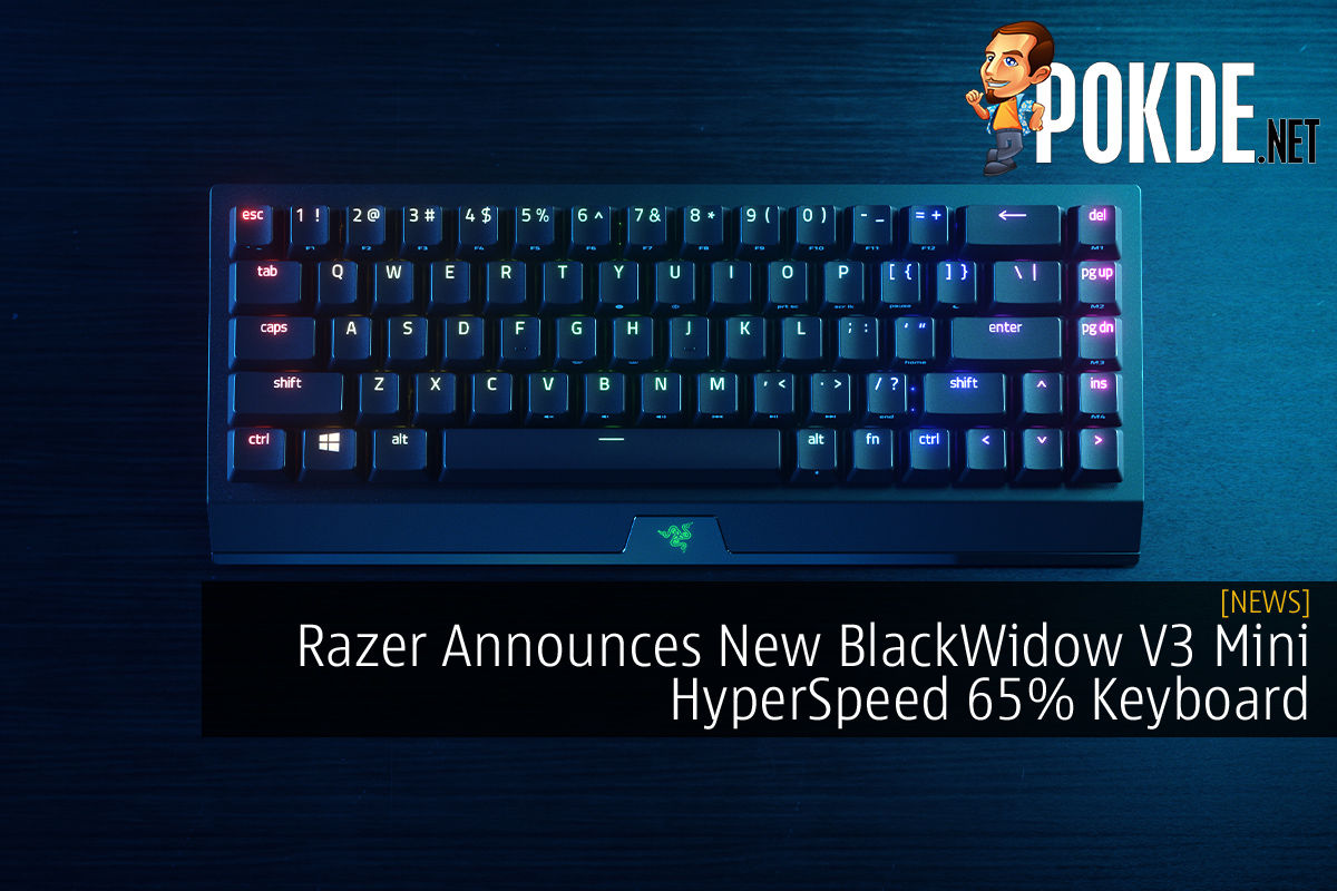 Razer Announces New BlackWidow V3 Mini HyperSpeed 65% Keyboard –