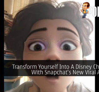 Snapchat Cartoon 3D Lens cover