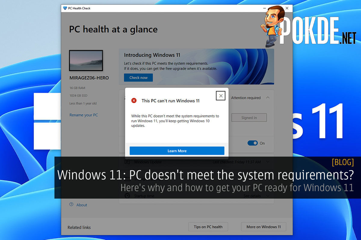 Windows 11 system requirements