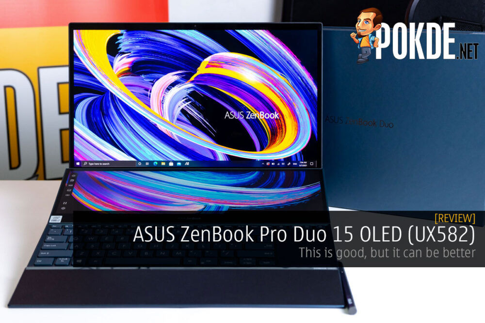 ASUS ZenBook Pro Duo 15 OLED review cover