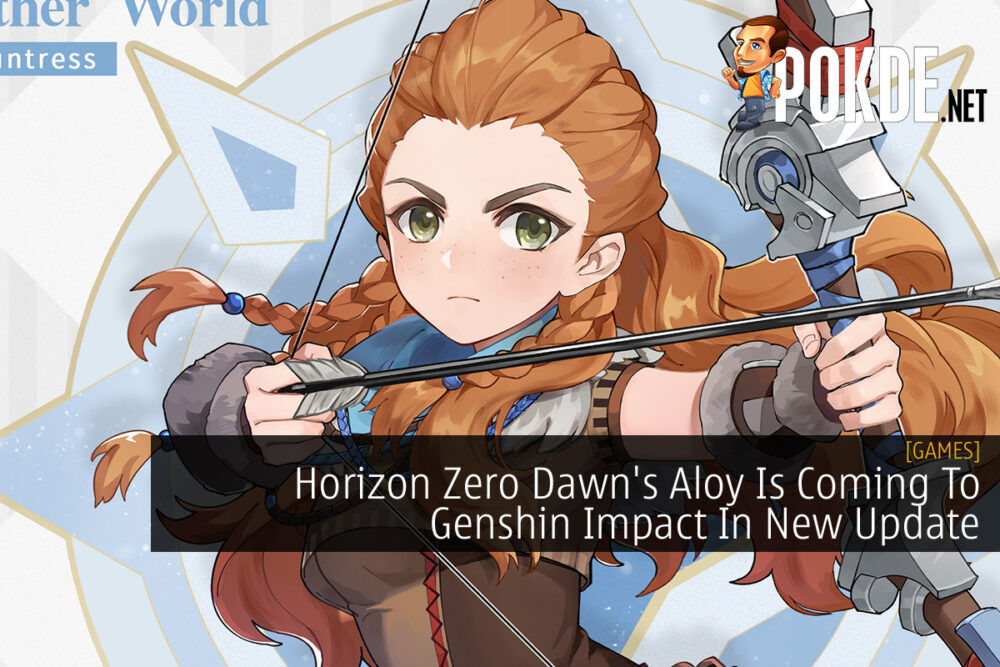 Genshin Impact Horizon Zero Dawn Aloy cover