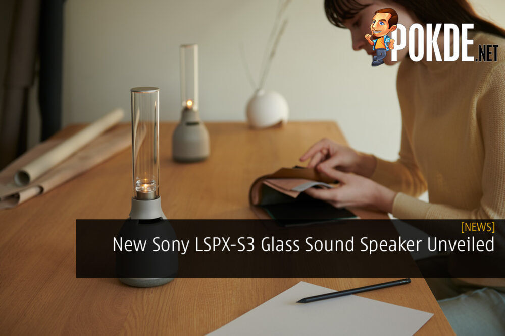 New Sony LSPX-S3 Glass Sound Speaker Unveiled 24