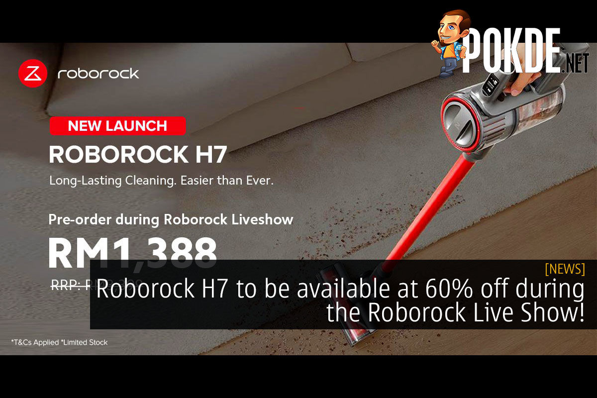 Roborock H7 To Be Available At 60% Off During The Roborock Live