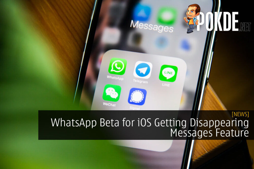WhatsApp Beta for iOS Getting Disappearing Messages Feature