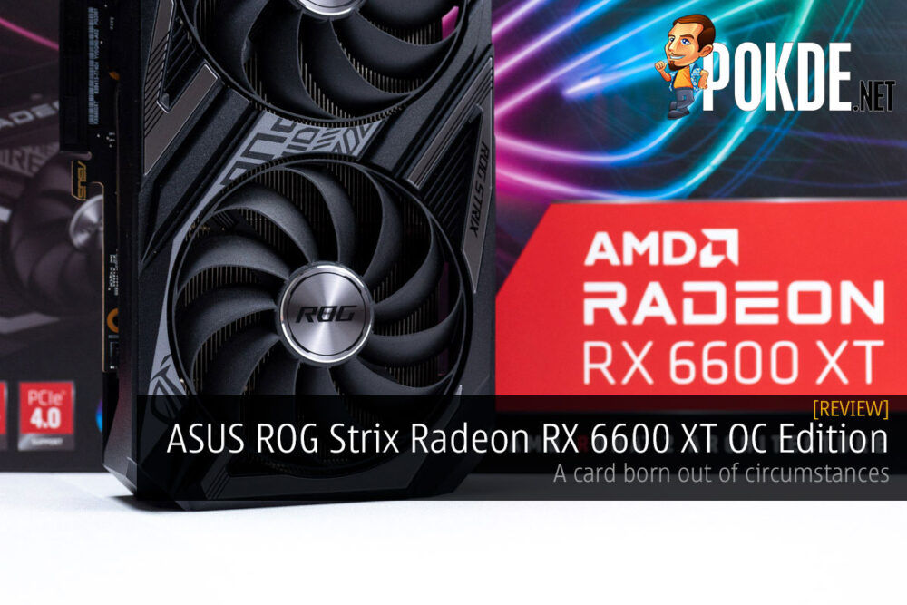 ASUS ROG Strix Radeon RX 6600 XT Review cover