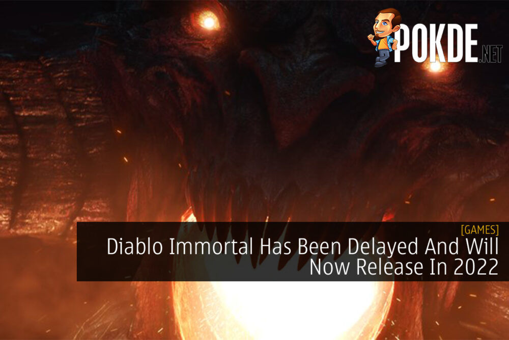 Diablo Immortal Delayed 2022 cover