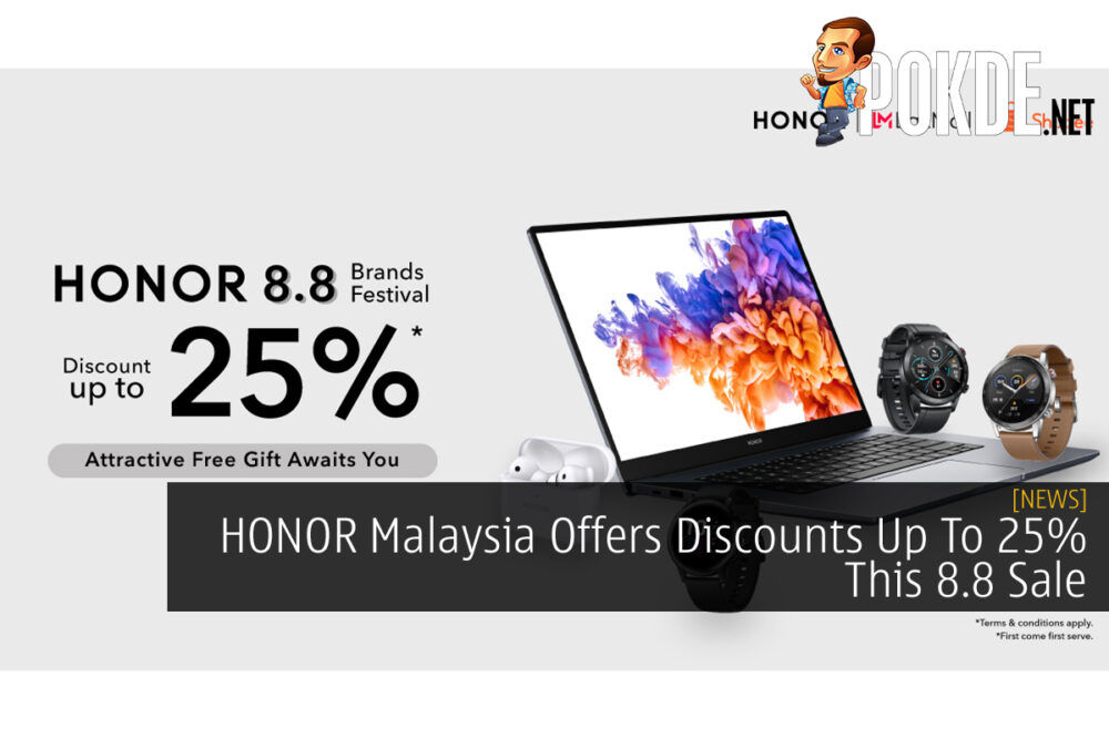 HONOR Malaysia 8.8 Sale cover