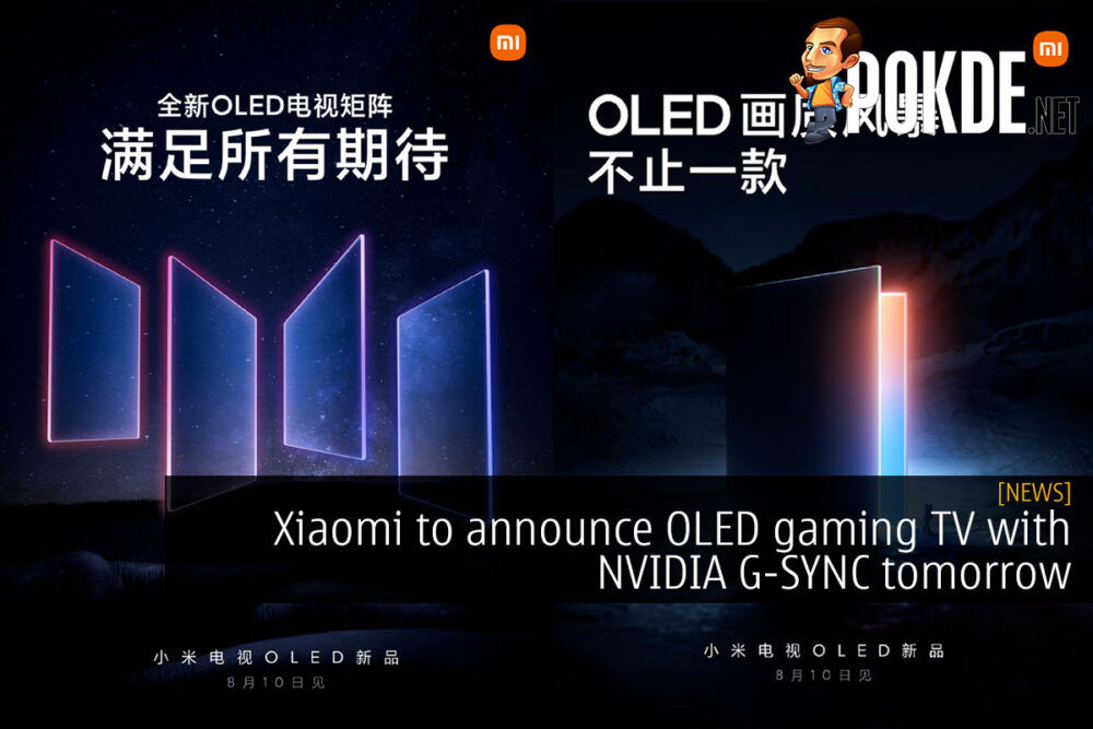 Xiaomi To Announce OLED Gaming TV With NVIDIA G SYNC Tomorrow