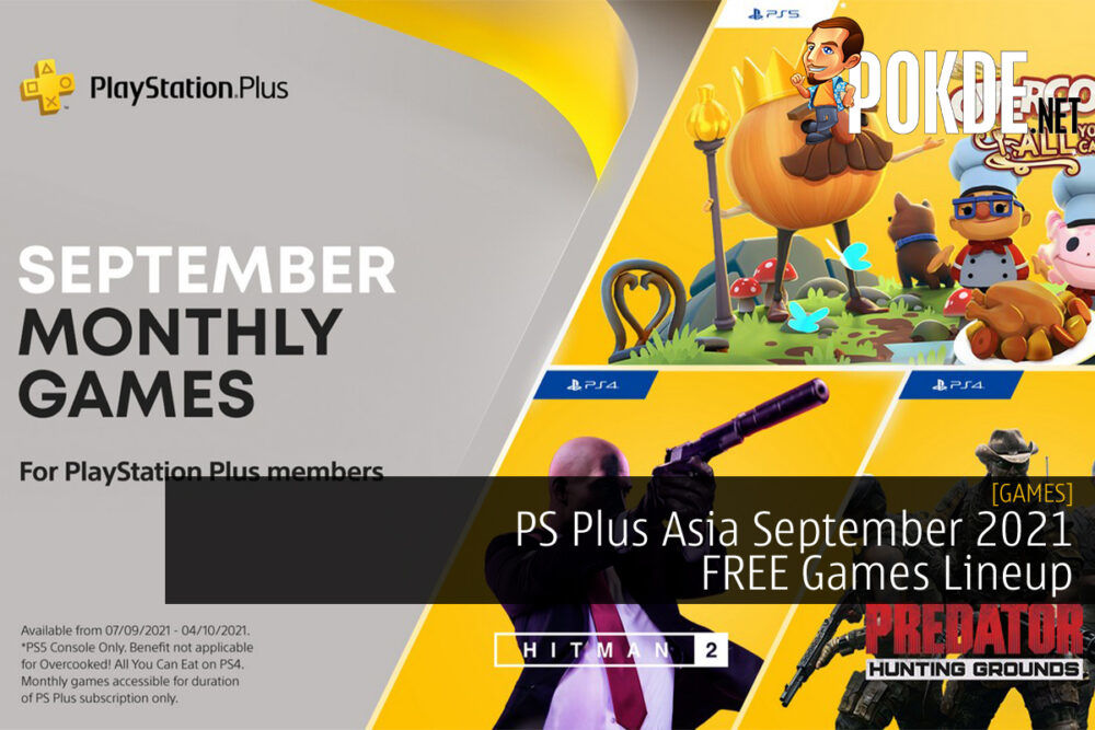 PS Plus Asia September 2021 cover