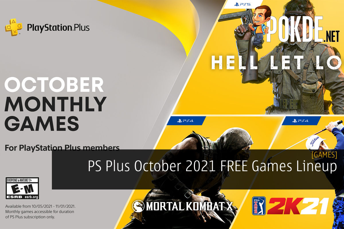 PS Plus October 2021 FREE Games Lineup