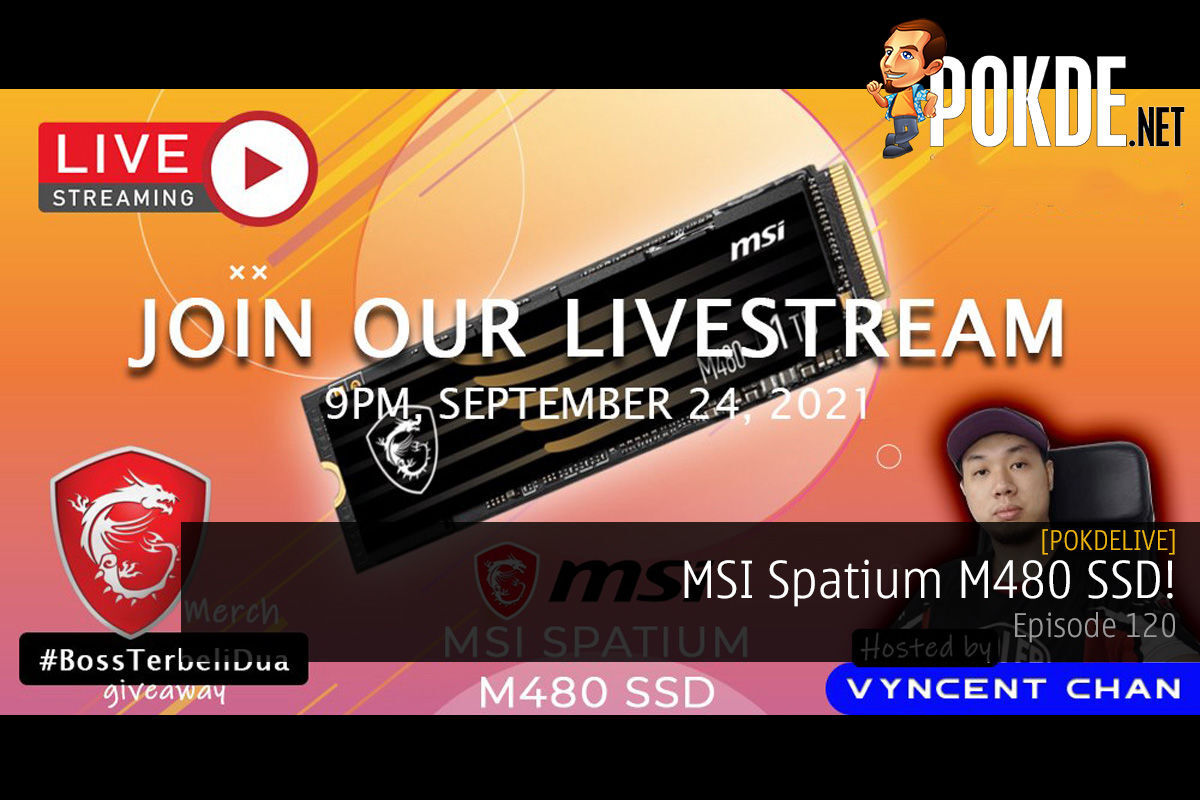 PokdeLIVE 120 — MSI Spatium M480 SSD! 27