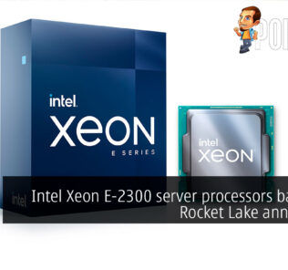 Intel Xeon E-2300 server processors based on Rocket Lake announced 43