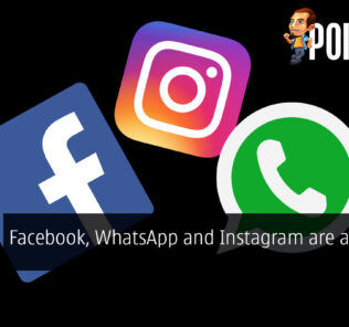 Facebook, whatsapp, instagram down cover
