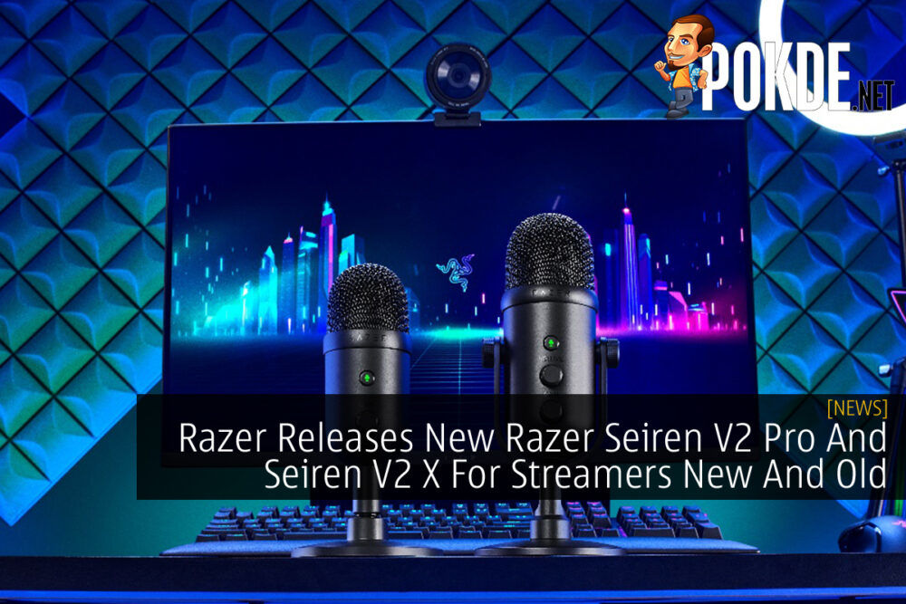 Razer Seiren V2 Pro and Seiren V2 X cover