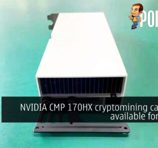 NVIDIA CMP 170HX cryptomining GPU is available for $4435 30