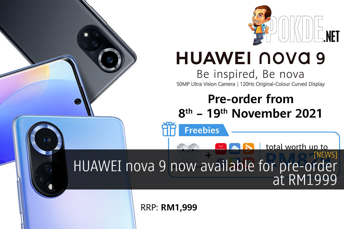 huawei nova 8 freebies