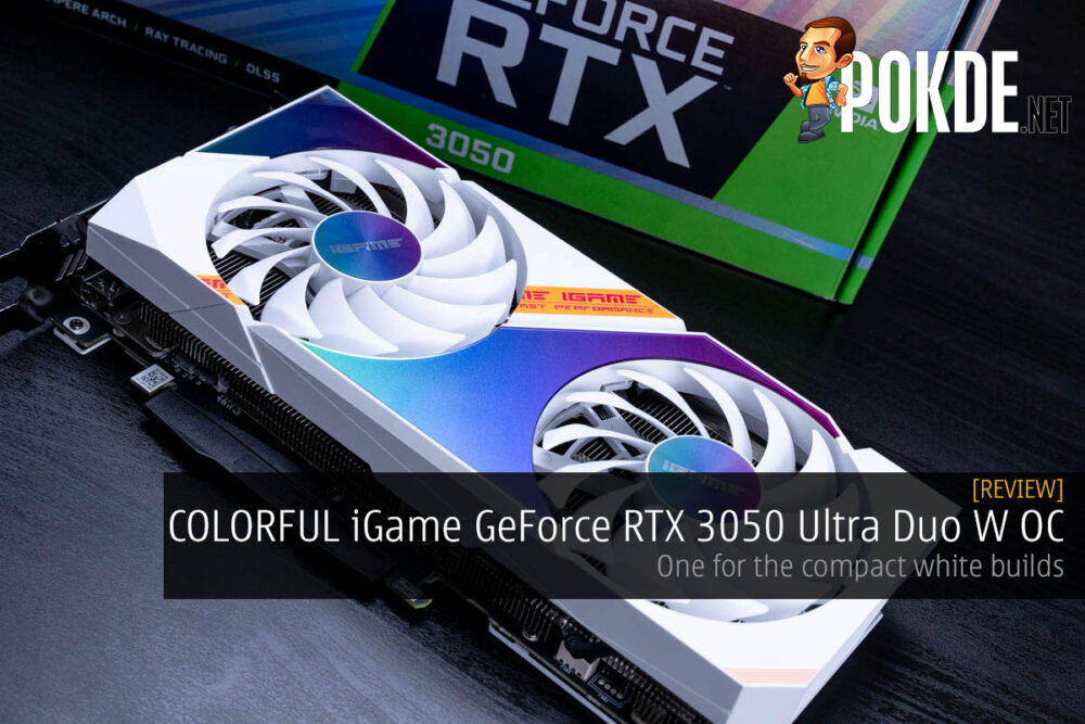 COLORFUL iGame GeForce RTX 3050 Ultra W DUO OC Review cover