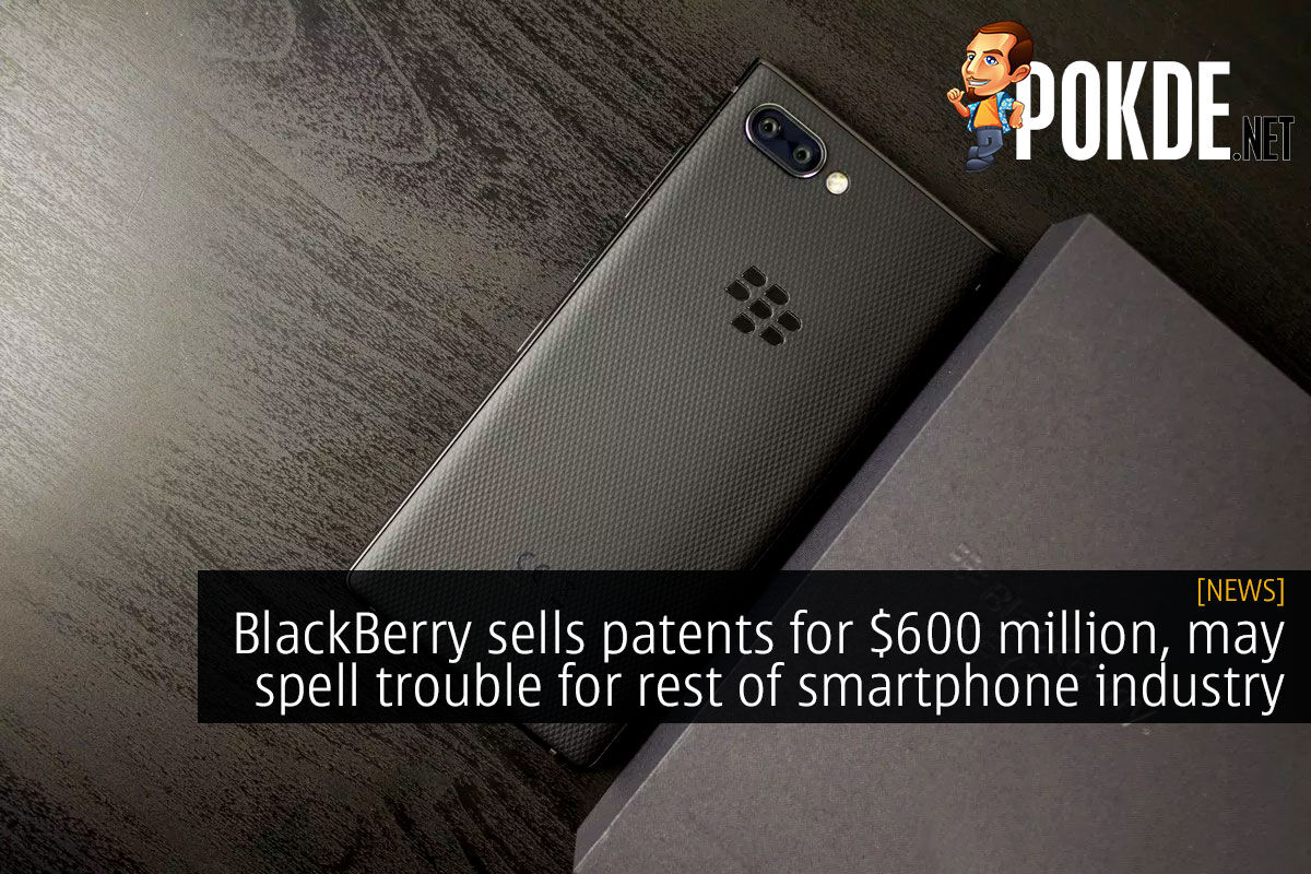 blackberry sells patents