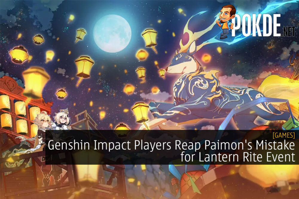 Genshin Impact Players Reap Paimon's Mistake for Lantern Rite Event