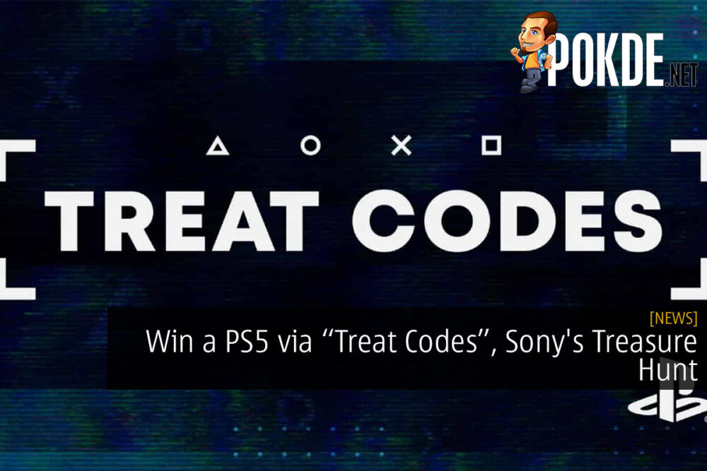 Win a PS5 via "Treat Codes", Sony's Treasure Hunt