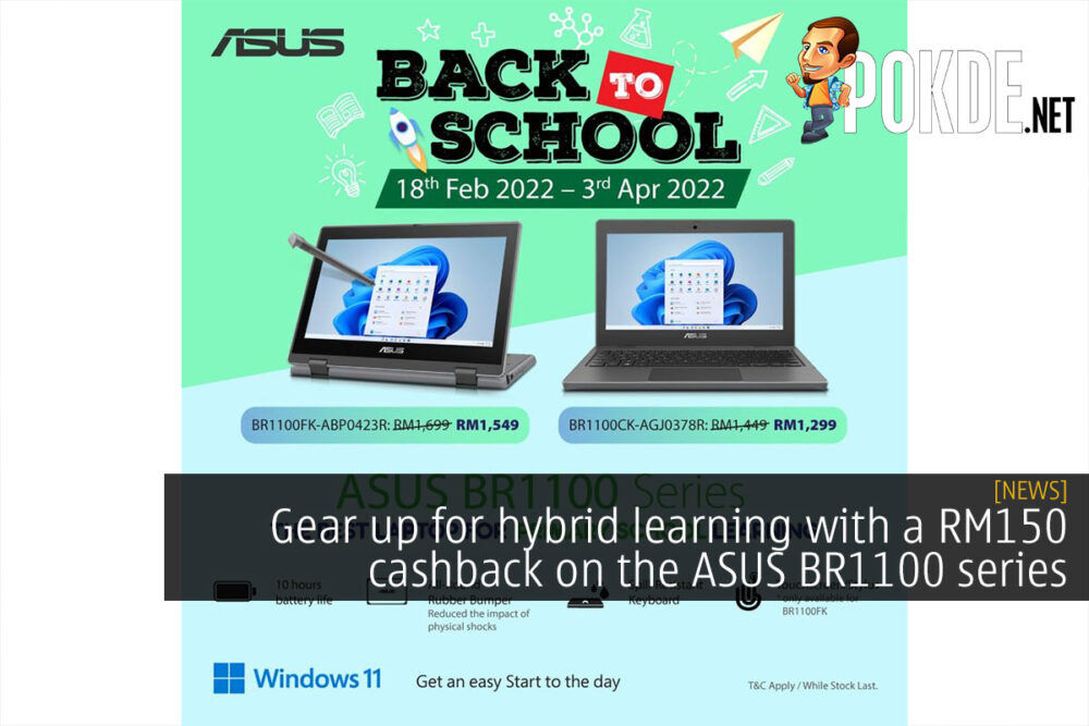 Back to School cashback ASUS BR1100 series cover