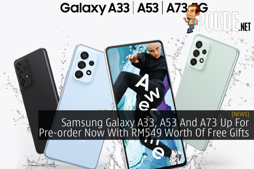 Samsung Galaxy A33, Galaxy A53 and Galaxy A73 Pre-order cover