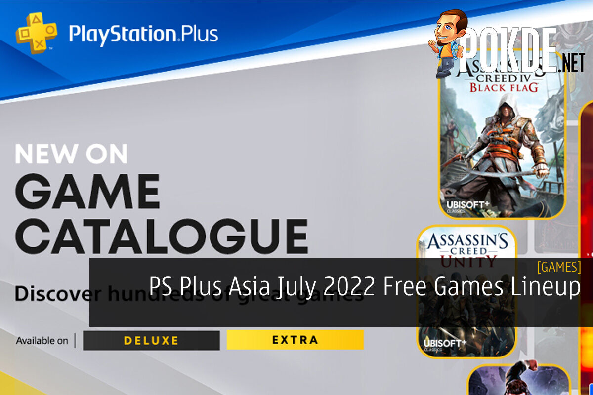 Novo PS Plus - Catálogo completo na Ásia