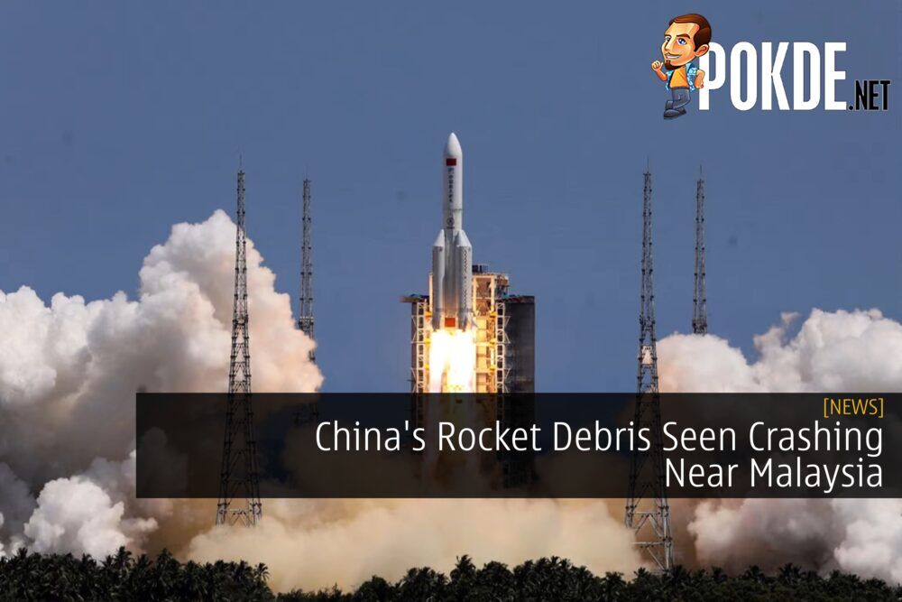 China's Rocket Debris Seen Crashing Near Malaysia