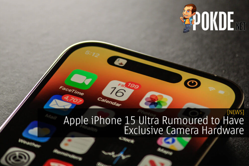 Apple iPhone 15 Ultra Rumoured to Have Exclusive Camera Hardware