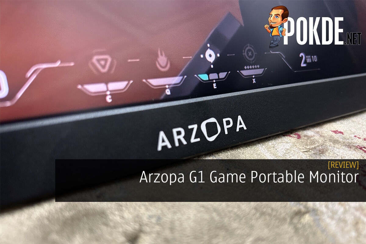 Moniteur portable Arzopa G1 GAME 15,6 pouces 144Hz 