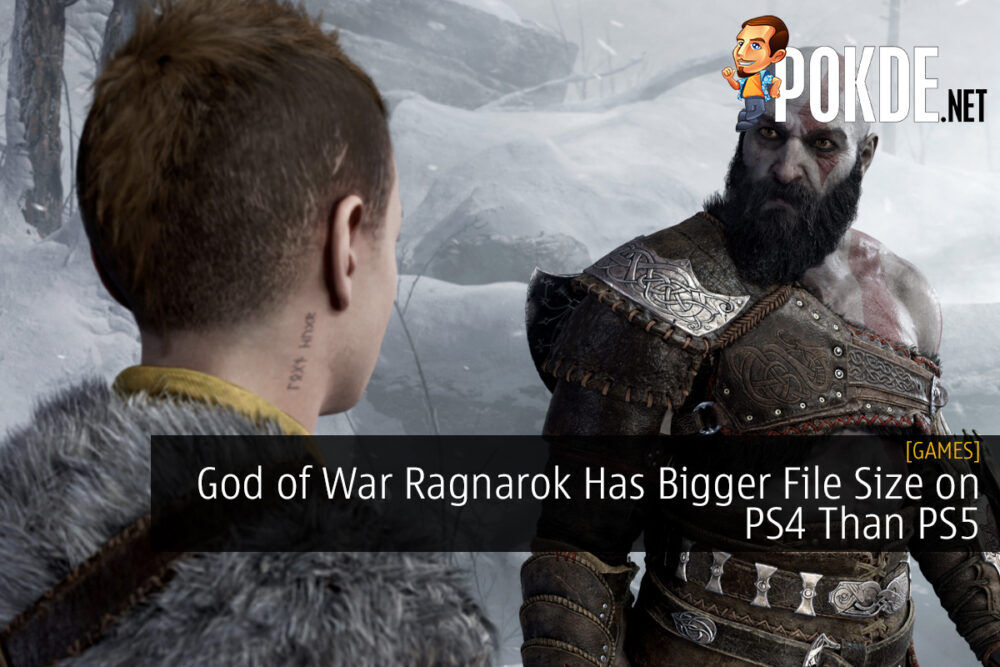 God of War Ragnarok Has Bigger File Size on PS4 Than PS5 34