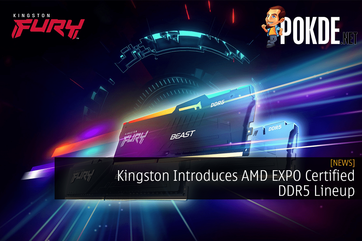 Kingston Introduces AMD EXPO Certified DDR5 Lineup –