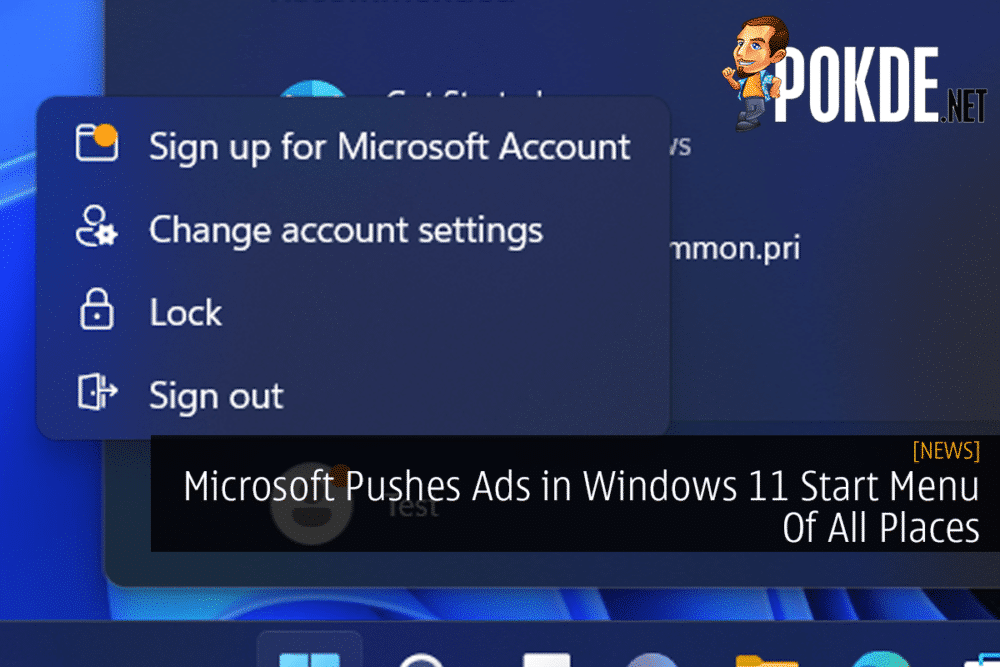 Microsoft Pushes Ads in Windows 11 Start Menu Of All Places 28
