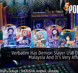 Verbatim Has Demon Slayer USB Drives in Malaysia And It's Very Affordable