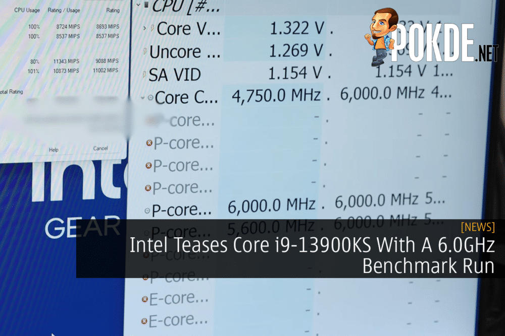 Intel Teases Core i9-13900KS With A 6.0GHz Benchmark Run 34