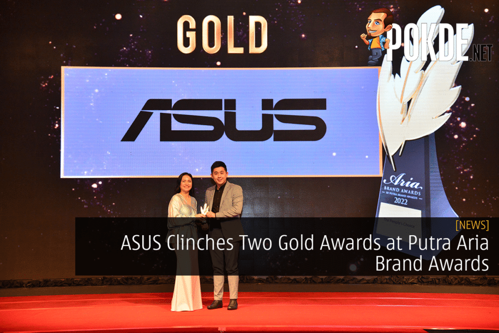 ASUS Clinches Two Gold Awards at Putra Aria Brand Awards 34