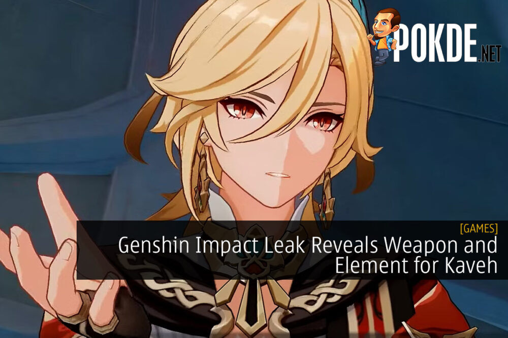 Genshin Impact Leak Reveals Weapon and Element for Kaveh