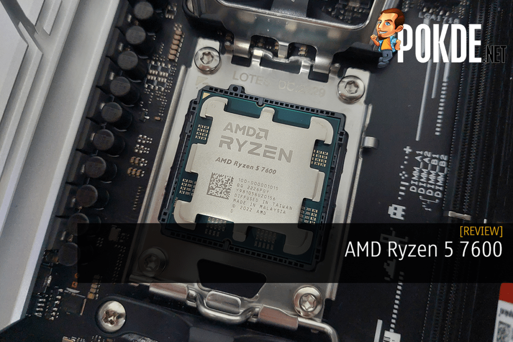 AMD Ryzen 5 7600 CPU 6Cores 12Threads Processors SocketAM5 65W DDR5 Desktop