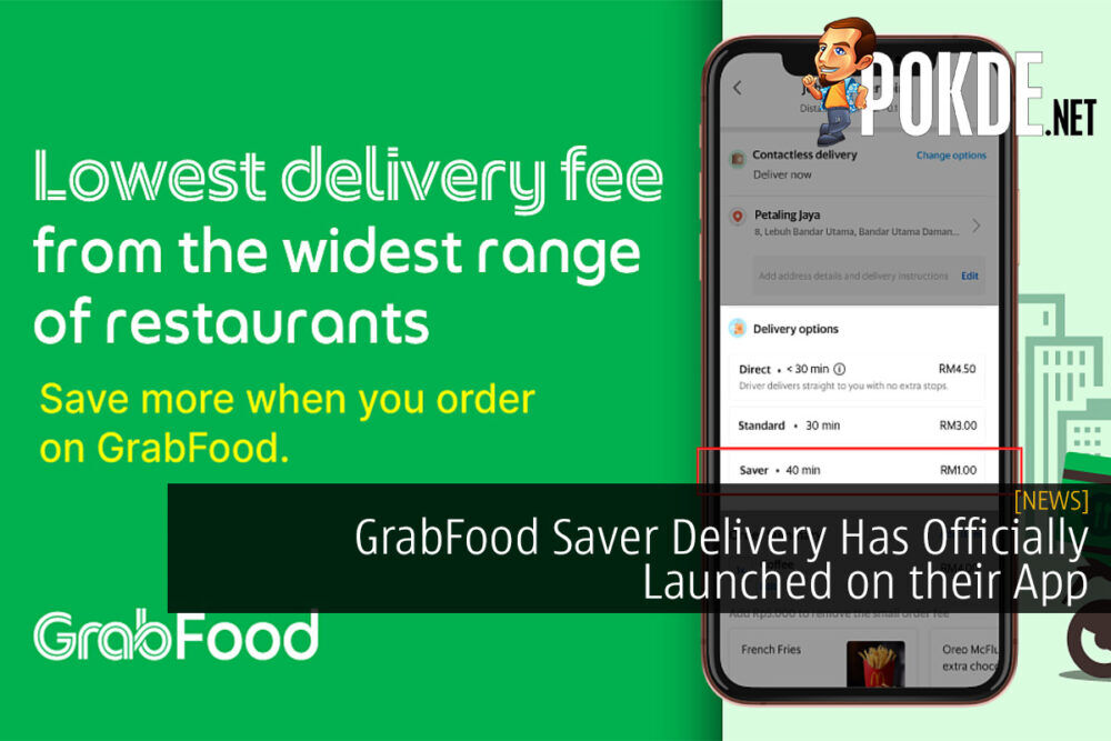 GrabFood Saver Delivery Has Officially Launched on their App