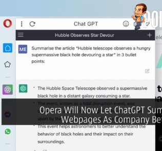 Opera Will Now Let ChatGPT Summarize Webpages As Company Bets On AI 28