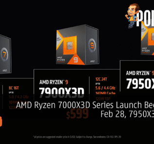 AMD Ryzen 7000X3D Series Launch Beginning Feb 28, 7950X3D $699 36