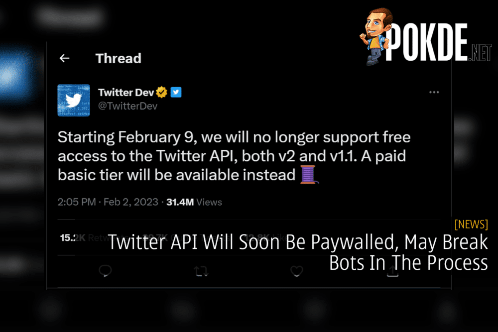 Twitter API Will Soon Be Paywalled, May Break Bots In The Process 27