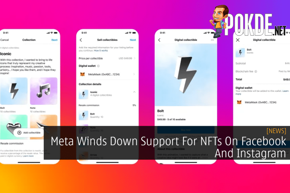 Meta Winds Down Support For NFTs On Facebook And Instagram 24