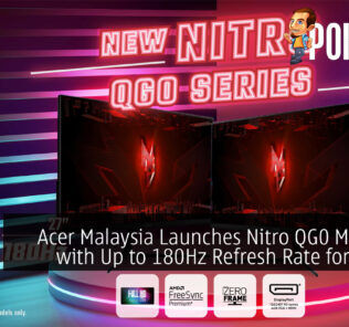 Acer Malaysia Launches Nitro QG0 Monitors with Up to 180Hz Refresh Rate for Casual Gamers 45