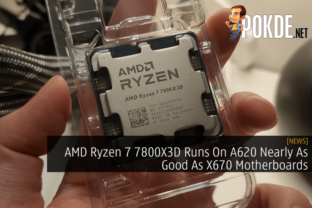 AMD Ryzen 7 7800X3D Runs On A620 Nearly As Good As X670 Motherboards 22