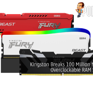 Kingston Breaks 100 Million Mark For Overclockable RAM Shipped 28