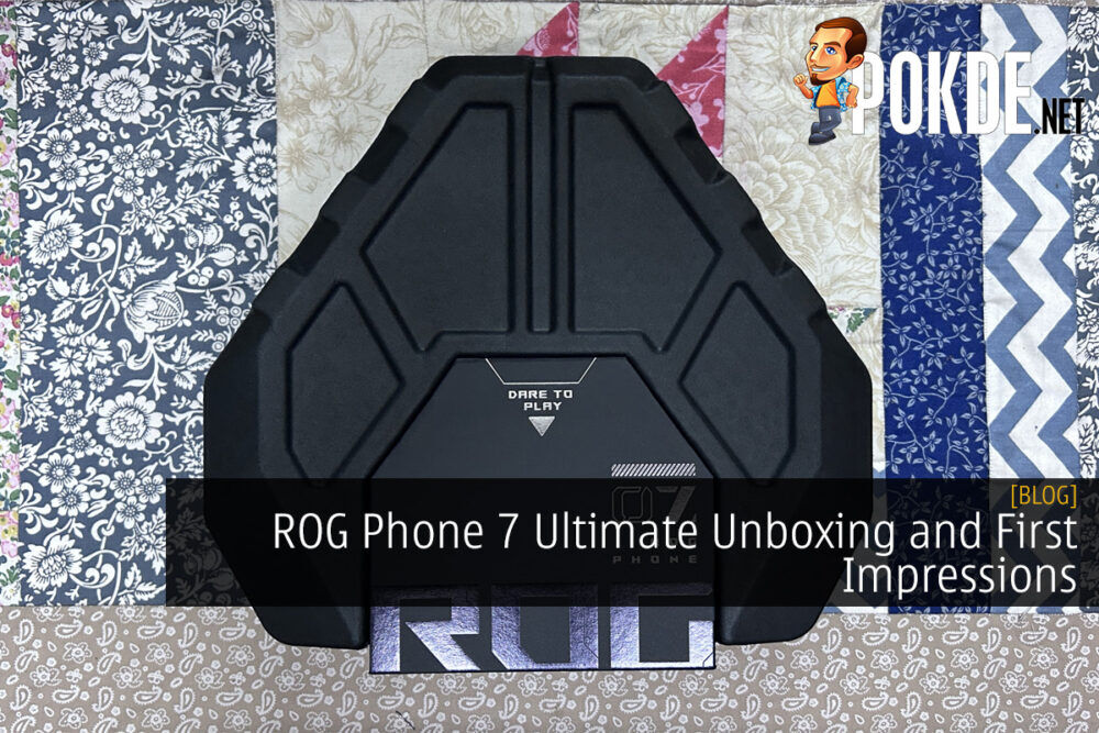 ROG Phone 7 Ultimate Unboxing and First Impressions