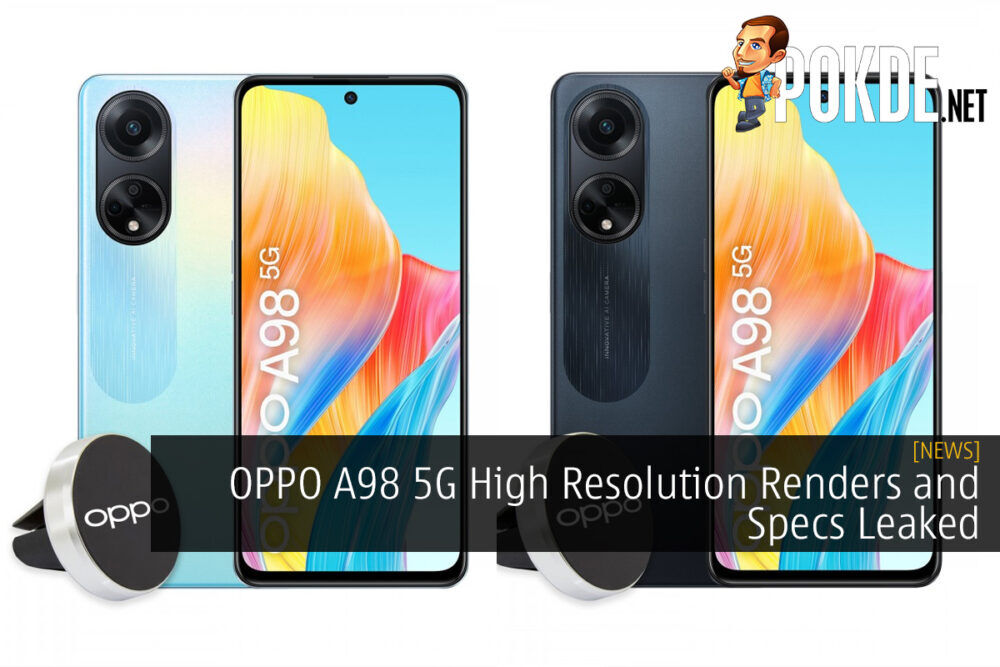 OPPO A98 5G High Resolution Renders and Specs Leaked